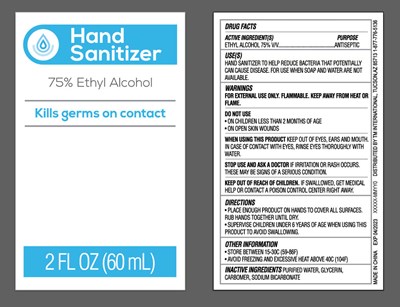 Hand Sanitizer New Bottle 60ml (Hand Sanitizer New Bottle 60ml)